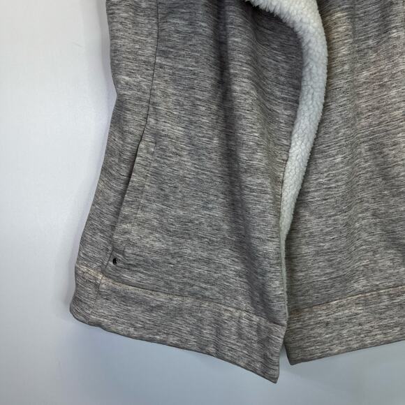 Athleta Apres Anything Sherpa vest gray white - XXS - Picture 4 of 9